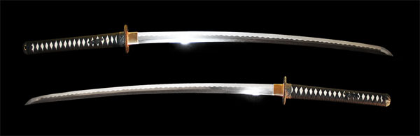 foto Daimyo class Forged Folded Hand polished Line Katana